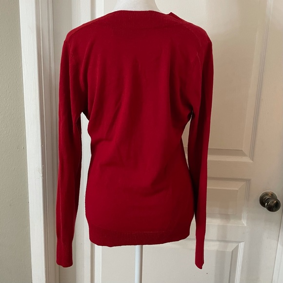 3/$20 The Limited merino wool v-neck sweater - Picture 3 of 6